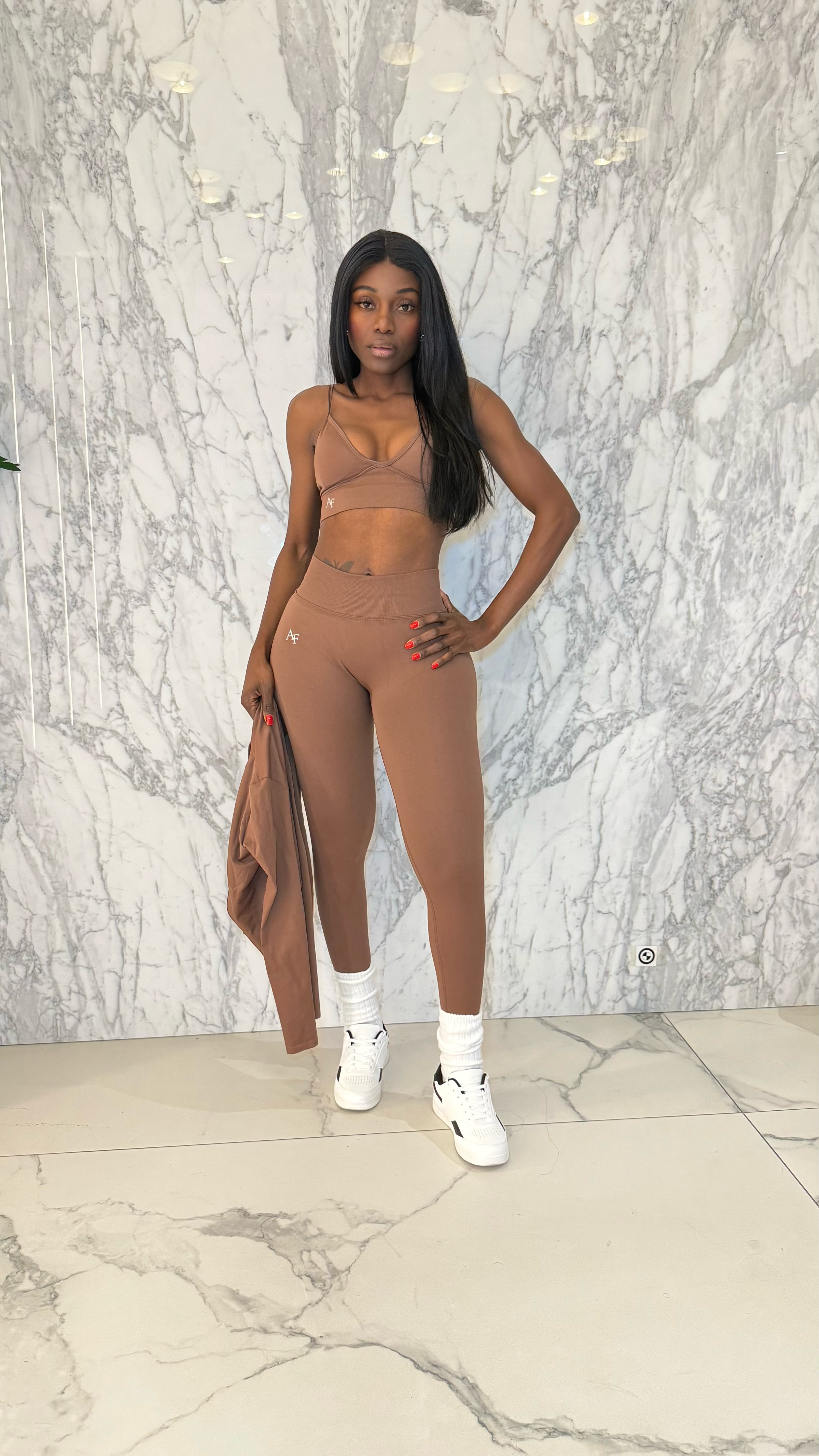 Bra Jacket and Leggings Set