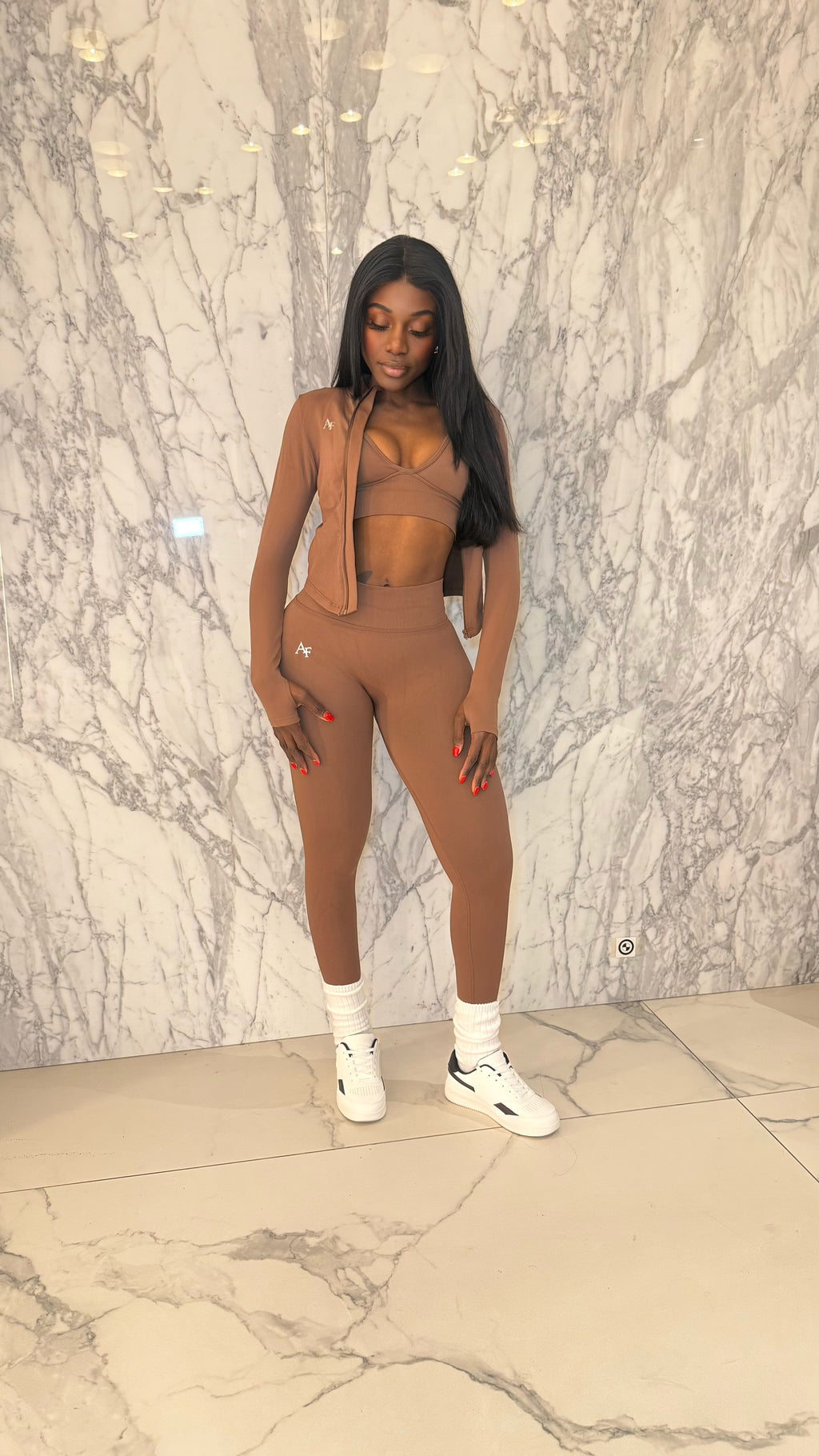 Bra Jacket and Leggings Set