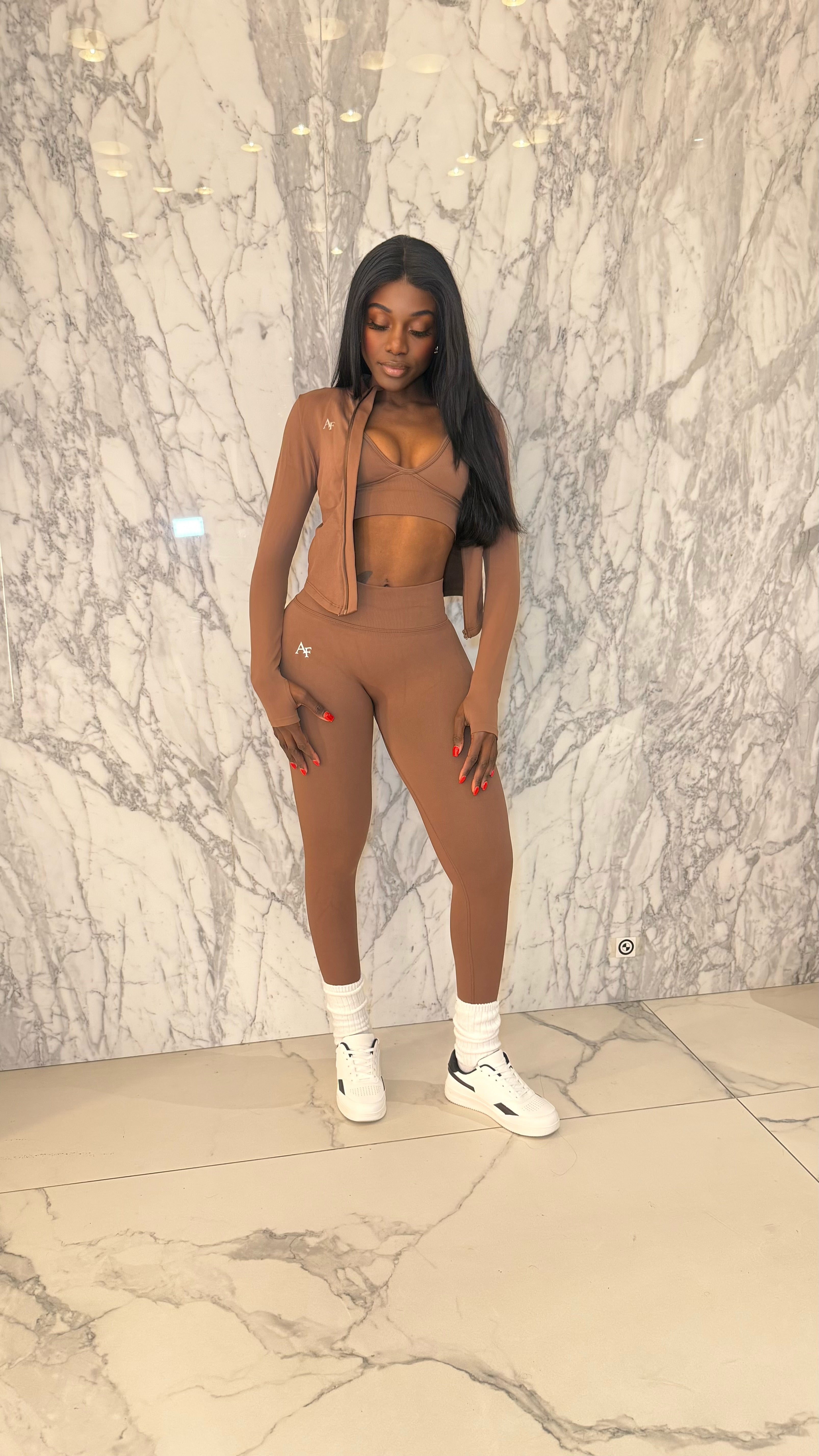 Bra Jacket and Leggings Set