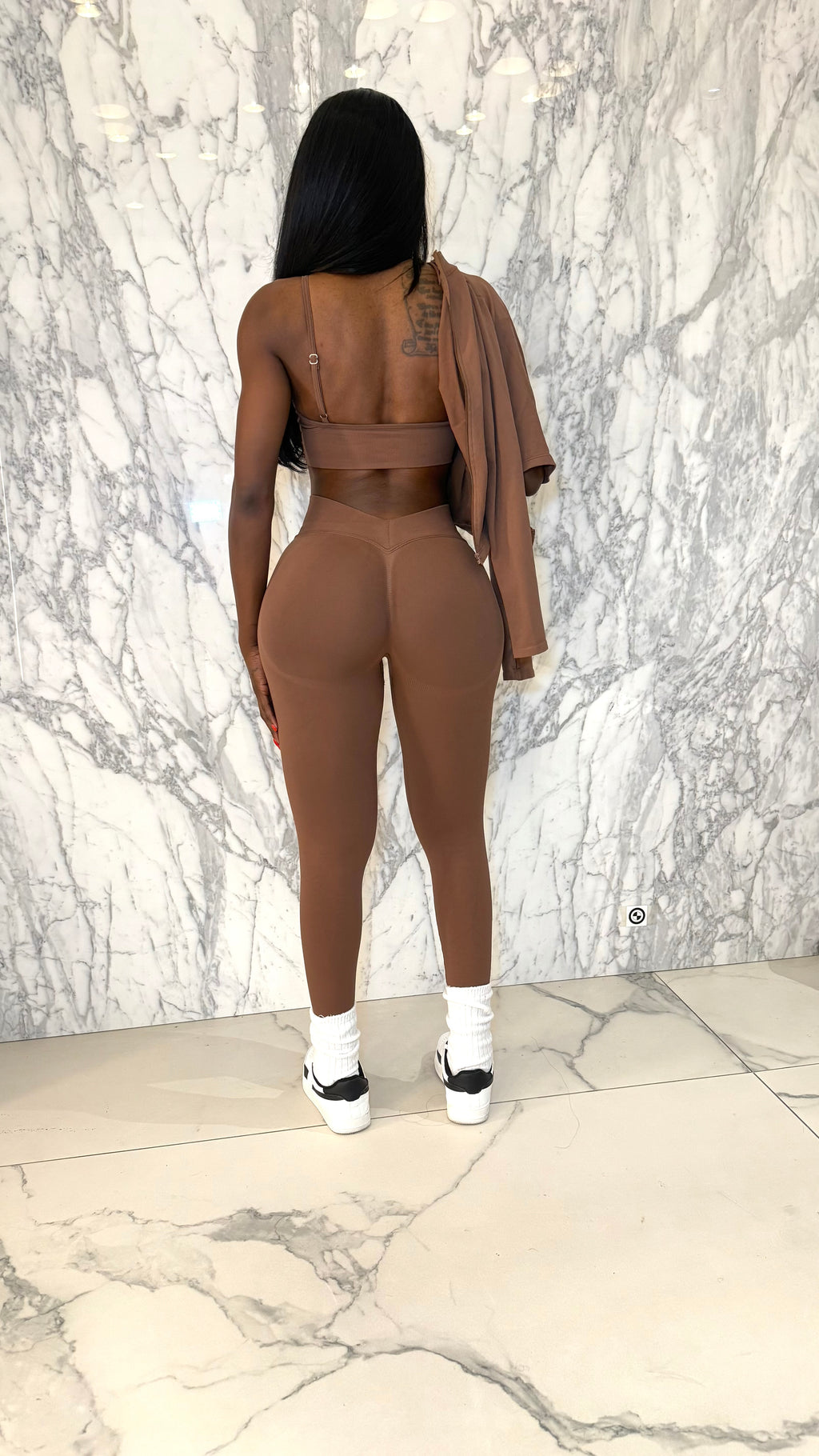 Bra Jacket and Leggings Set